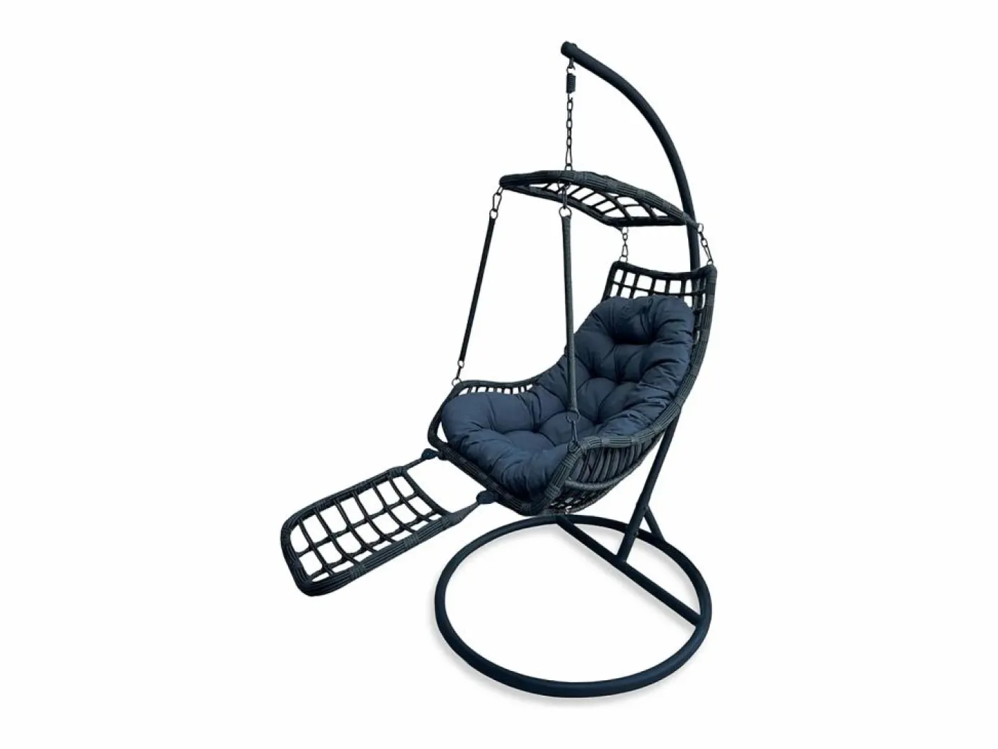 Silla Colgante Yoevu - con reposapiés para interior y exterior - YV-RELAXCHAIR^ Clearance