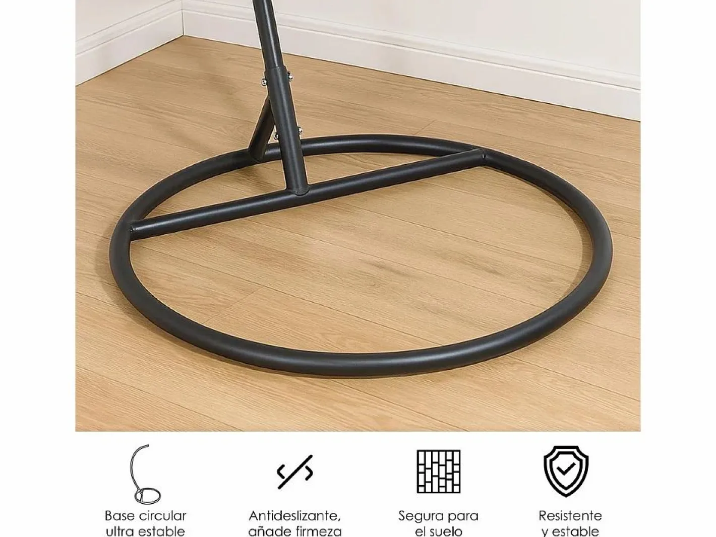 Silla Colgante Yoevu - con reposapiés para interior y exterior - YV-RELAXCHAIR^ Clearance