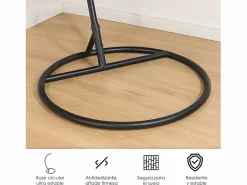 Silla Colgante Yoevu - con reposapiés para interior y exterior - YV-RELAXCHAIR^ New