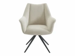 Maison Céphy Sillas Y Lotes De Sillas|Silla con reposabrazos de tela y metal negro - - KARDESA de