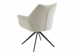 Maison Céphy Sillas Y Lotes De Sillas|Silla con reposabrazos de tela y metal negro - - KARDESA de
