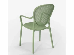 AHD Sillas Y Lotes De Sillas|Silla de comedor moderna para bar, restaurante y cocina al aire libre en polipropileno Clara - oscuro