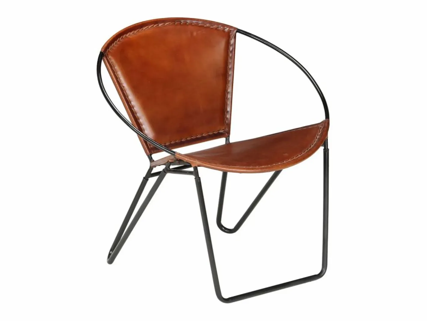 Silla de cuero auténtico marrón^vidaxl Clearance