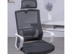 Nest Dream Silla De Escritorio|Silla de escritorio ergonómica en malla transpirable y reposacabezas ajustable - Mesh -