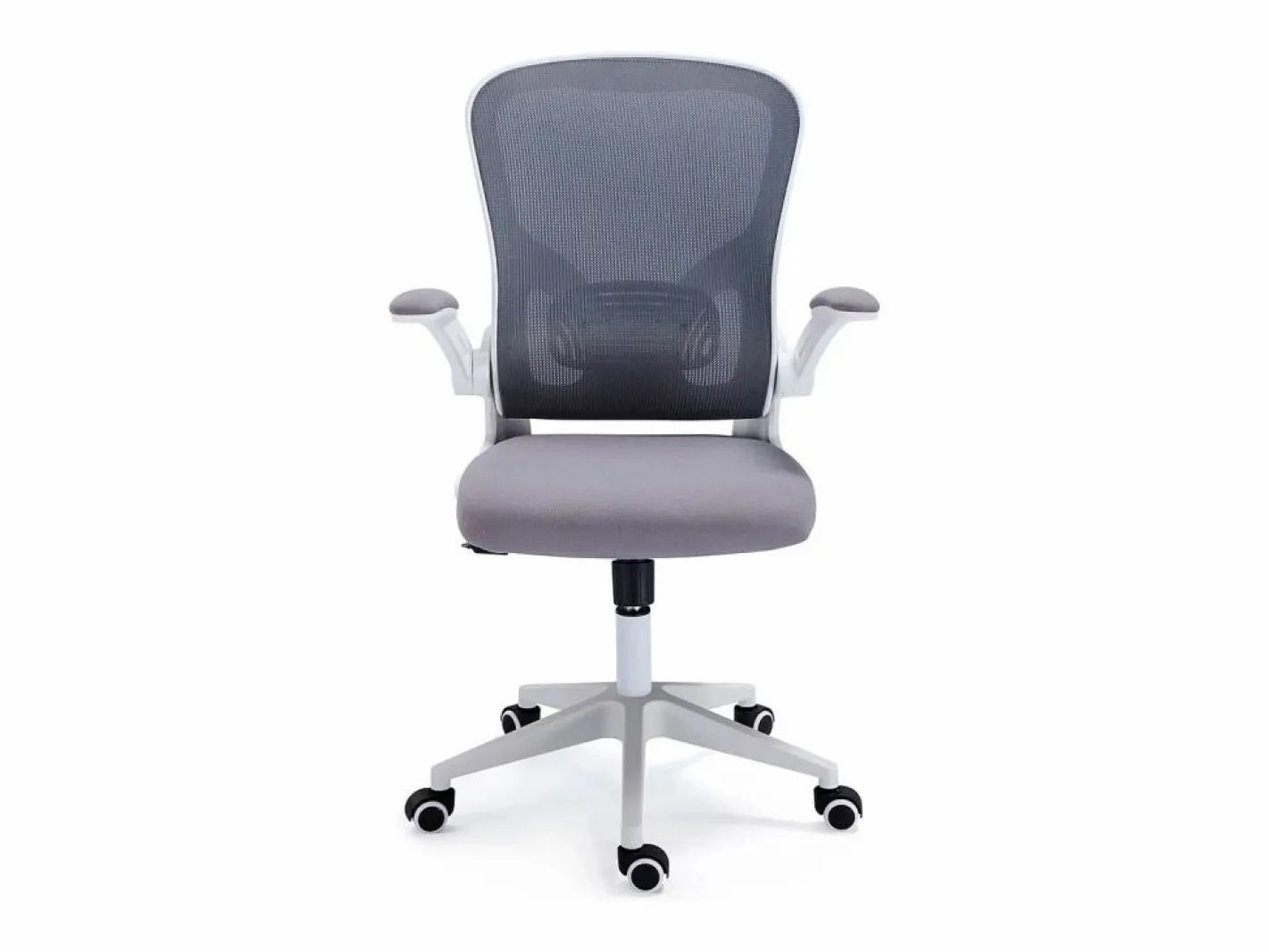 ADEC Silla de escritorio Lexi giratoria altura regulable /blanco Gris Hot