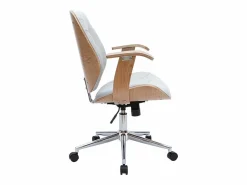 Miliboo Silla De Oficina|Silla de escritorio moderna tejido claro YORKE