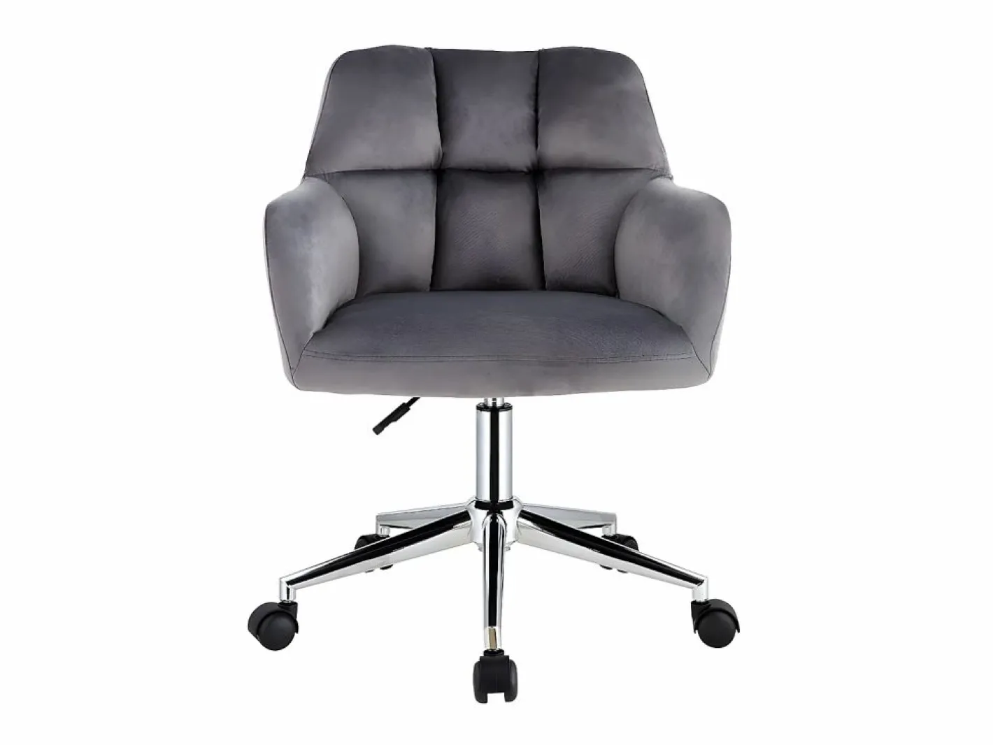 Vente-unique Silla De Escritorio|Silla de escritorio terciopelo altura regulable PEGA