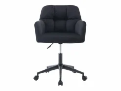 Vente-unique Silla De Escritorio|Silla de escritorio terciopelo altura regulable - PEGA de Pascal Morabito