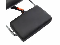 Silla de gaming con reposapiés cuero sintético negro y^vidaxl Discount