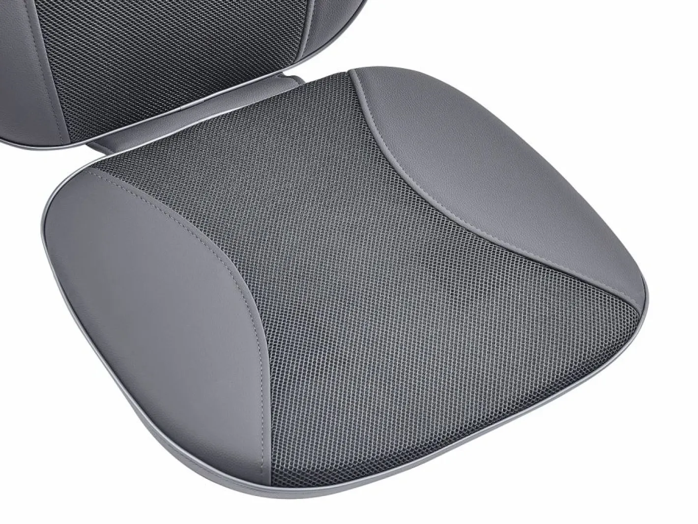 Silla de masaje de imitación de cuero - 3 modos e intensidades de masaje - Negro - APASIA^Vente-unique Outlet