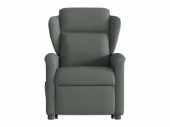 Sillón De Masaje|Silla de masaje reclinable de pie de tela gris oscuro SHL8002