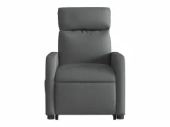 Silla de masaje reclinable de pie de tela gris oscuro SHL2074^ New