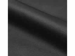 Rendez-Vous Déco Silla de oficina con ruedas en madera oscura y PU - Louis Negro New