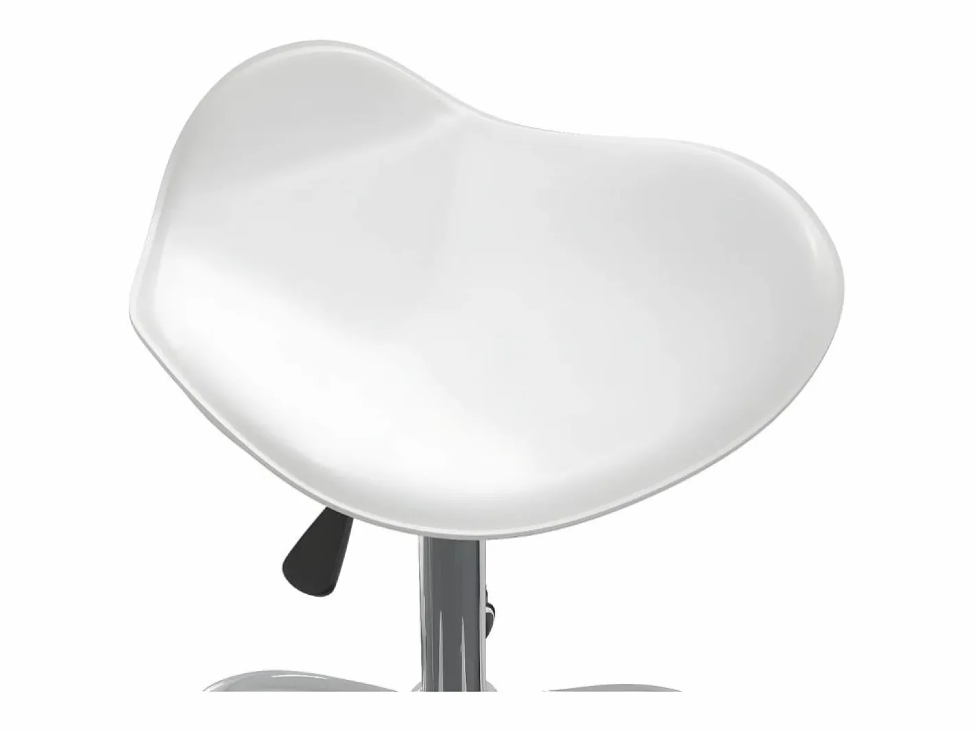 Clicnbuy Taburete De Oficina|Silla de oficina de cuero sintético