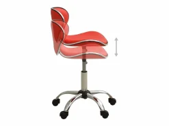 Silla de oficina de cuero sintético^vidaxl