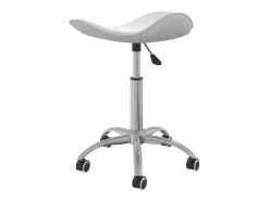 vidaxl Taburete De Oficina|Silla de oficina de cuero sintético