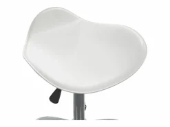 vidaxl Taburete De Oficina|Silla de oficina de cuero sintético