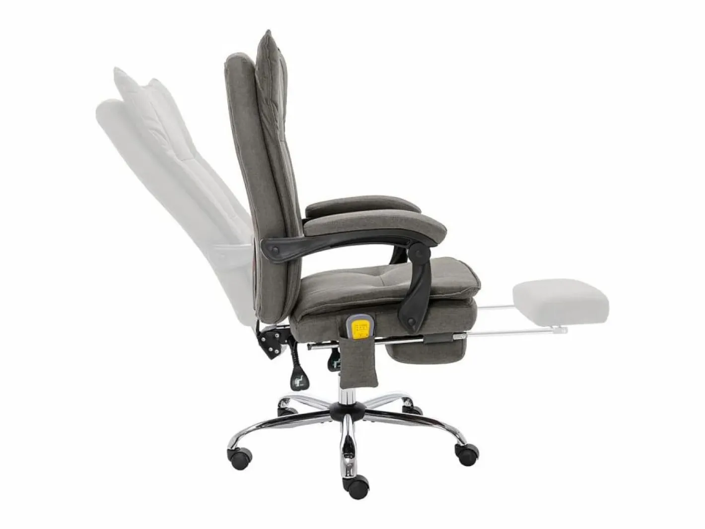 Silla de oficina de masaje de tela^vidaxl Best