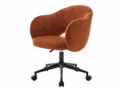 Silla de oficina de tela texturizada color - ACACILIO^Vente-unique Online