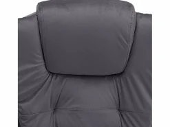 Silla de oficina de terciopelo oscuro^vidaxl Hot