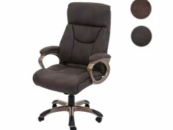 MCW Silla de oficina Denver, suede look gris oscuro Gris antracita Outlet