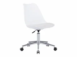 Vente-unique Silla De Escritorio|Silla de oficina en polipropileno y polipiel - XAFY