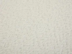 Vente-unique Silla de oficina en tejido bouclé y metal dorado - LANCIEGA Blanco Clearance