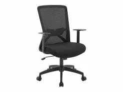 Silla de oficina en tela y en color - DELVORA^Vente-unique