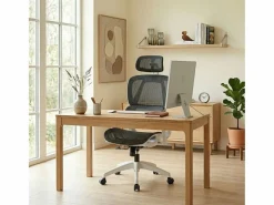 ADEC Silla De Escritorio|Silla de oficina Ergo altura regulable transpirable 118-124x70x70 cm