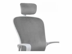 Silla de oficina ergonómica tejida con reposacabezas de diseño Sepang Moon^FRANCHINISHOP Clearance