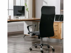 Silla de Oficina Ergonómica Giratoria con Reposabrazos, Ejecutiva, - ZIK^ Hot