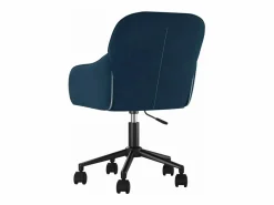 Silla de oficina giratoria terciopelo ES320595 Azul Sale
