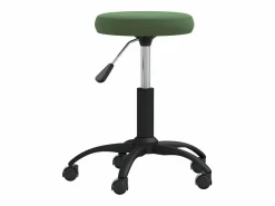 Clicnbuy Silla De Escritorio|Silla de oficina giratoria de terciopelo oscuro