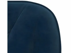 Clicnbuy Silla de oficina giratoria terciopelo Azul Online