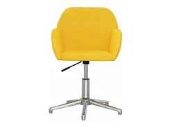 Clicnbuy Silla De Escritorio|Silla de oficina giratoria de tela claro