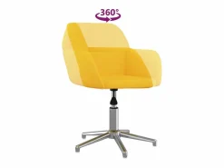 Clicnbuy Silla De Escritorio|Silla de oficina giratoria de tela claro