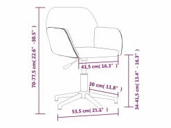 Clicnbuy Silla De Escritorio|Silla de oficina giratoria de tela claro