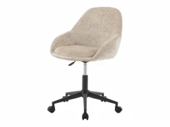 Vente-unique Silla De Escritorio|Silla de oficina pana altura ajustable - NAODY