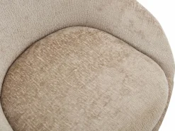 Vente-unique Silla De Escritorio|Silla de oficina pana altura ajustable - NAODY