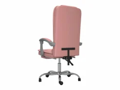 Silla de oficina reclinable masaje cuero sintético^Clicnbuy Best