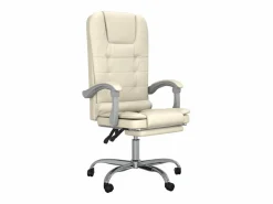 Silla de oficina reclinable masaje cuero sintético color^Clicnbuy Clearance