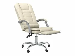 Silla de oficina reclinable masaje cuero sintético color^Clicnbuy Clearance