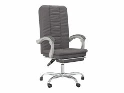 Silla de oficina reclinable cuero sintético^Clicnbuy Sale