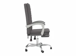 Silla de oficina reclinable cuero sintético^Clicnbuy Sale
