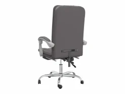 Silla de oficina reclinable cuero sintético^Clicnbuy Sale