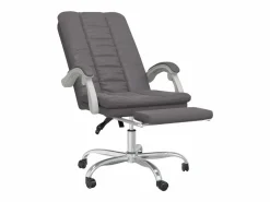 Silla de oficina reclinable cuero sintético^Clicnbuy Sale