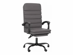 Clicnbuy Silla De Oficina|Silla de oficina reclinable masaje cuero sintético