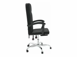 Silla de oficina reclinable cuero sintético^Clicnbuy New