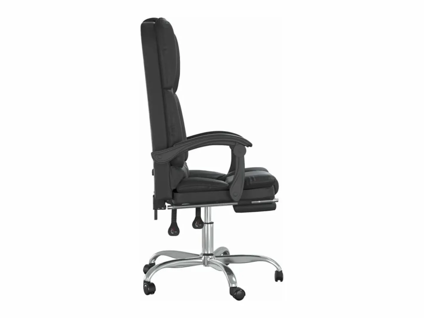 Clicnbuy Silla De Oficina|Silla de oficina reclinable masaje cuero sintético