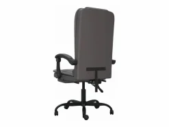 Clicnbuy Silla De Oficina|Silla de oficina reclinable masaje cuero sintético